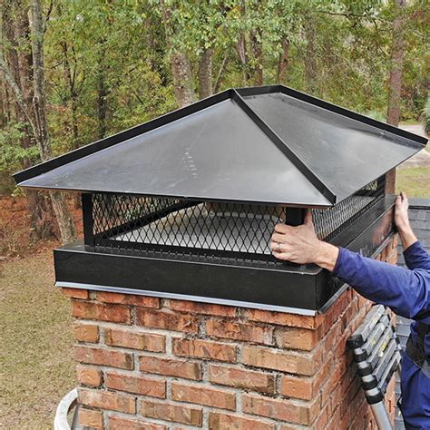 replacing a chimney cap